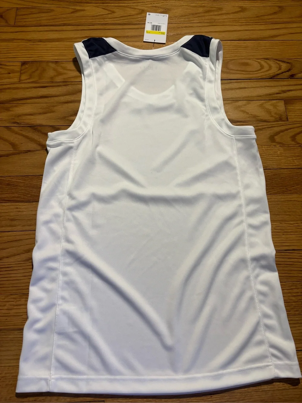 Nike Jordan Stock Overtime Basketball Jersey White/Blue men’s sz small new